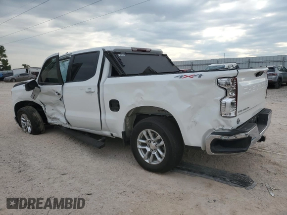2023 Chevrolet Silverado 1500 LT with VIN 2GCUDDED4P1138079, listed as a Copart auction lot 66504774 with 0 mi miles and Salvage Title. Bid and sale history available at carsss.com. Image 2.