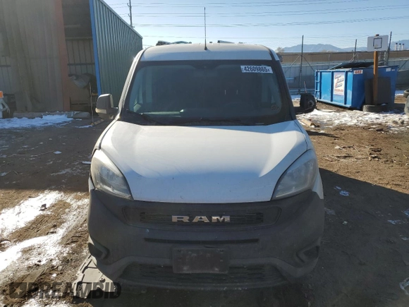 2019 Ram ProMaster City Wagon with VIN ZFBHRFAB3K6M70389, listed as a Copart auction lot 42609865 with 34,236 mi miles and Salvage Title. Bid and sale history available at carsss.com. Image 5.