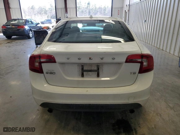 2012 Volvo S60 T5 with VIN YV1622FS6C2093764, listed as a Copart auction lot 50685645 with 182,372 mi miles and Salvage Title. Bid and sale history available at carsss.com. Image 6.