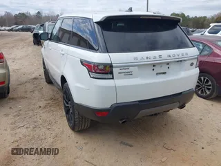 2016 Land Rover Range Rover Sport SE with VIN SALWG2PFXGA589308, listed as a IAAI auction lot 41645736 with 69,746 mi miles and . Bid and sale history available at DreamBid. Image 3.