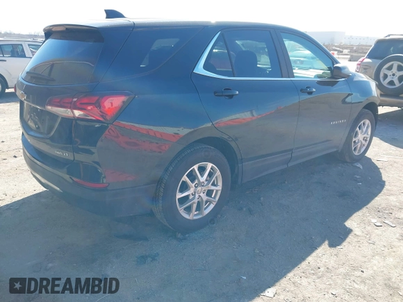 2023 Chevrolet Equinox LT with VIN 3GNAXUEG8PL228748, listed as a IAAI auction lot 41634523 with 34,131 mi miles and . Bid and sale history available at DreamBid. Image 4.