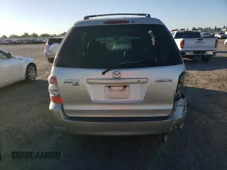 2004 Mazda MPV ES with VIN JM3LW28J840505124, listed as a Copart auction lot 78191914 with 186,992 mi miles and Salvage Title. Bid and sale history available at carsss.com. Image 6.