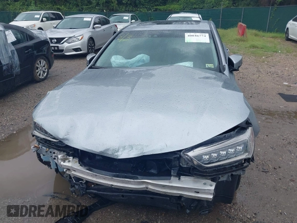 2020 Acura TLX w/Technology Pkg with VIN 19UUB3F49LA003325, listed as a IAAI auction lot 40046774 with 37,801 mi miles. Bid and sale history available at carsss.com. Image 11.