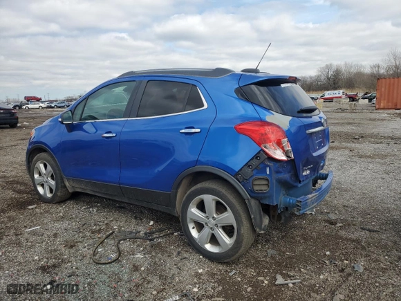 2015 Buick Encore with VIN KL4CJASB2FB115334, listed as a Copart auction lot 50948685 with 101,421 mi miles and Salvage Title. Bid and sale history available at carsss.com. Image 2.