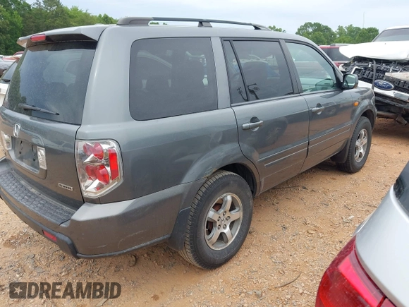 2008 Honda Pilot EX-L with VIN 5FNYF18568B053077, listed as a IAAI auction lot 42195911 with 313,879 mi miles and . Bid and sale history available at DreamBid. Image 4.