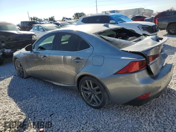 2020 Lexus IS with VIN JTHGZ1B25L5036703, listed as a Copart auction lot 72428144 with 41,583 mi miles and Salvage Title. Bid and sale history available at carsss.com. Image 2.