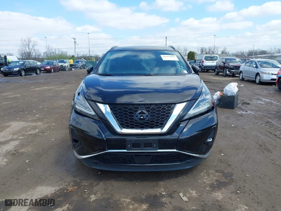 2020 Nissan Murano SV with VIN 5N1AZ2BS7LN126105, listed as a IAAI auction lot 41933070 with 56,069 mi miles. Bid and sale history available at carsss.com. Image 12.