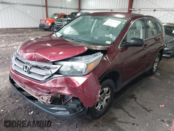2014 Honda CR-V LX with VIN 5J6RM4H33EL012631, listed as a IAAI auction lot 41864731 with 157,139 mi miles. Bid and sale history available at carsss.com. Image 17.