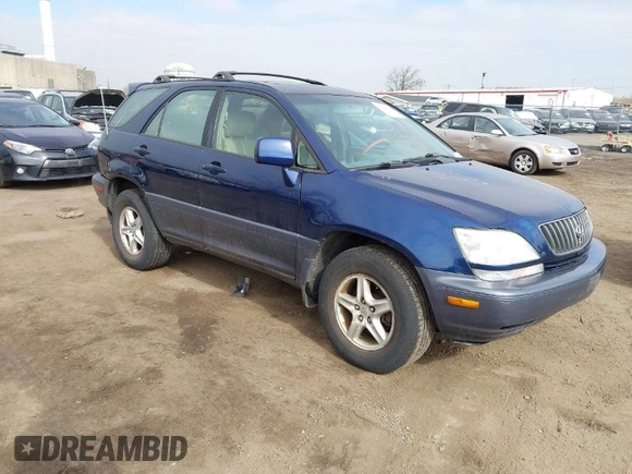 2001 Lexus RX with VIN JTJHF10U310170085, listed as a IAAI auction lot 41795796 with 205,057 mi miles and . Bid and sale history available at carsss.com. Image 1.
