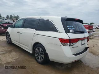 2015 Honda Odyssey Touring Elite с VIN 5FNRL5H98FB071942, выставлен на аукционе Copart как лот 57132464 с пробегом 148 015 миль миль и Списание • Salvage title. История ставок и продаж доступна на DreamBid. Изображение 2.