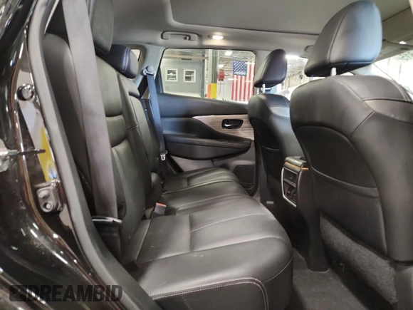 2017 Nissan Murano SL z VIN 5N1AZ2MH9HN158188, wystawiony jako Copart lot #58381815 z przebiegiem 126 272 mil mil oraz Szkoda całkowita • Salvage title. Historia ofert i sprzedaży dostępna na DreamBid. Obrazek 11.