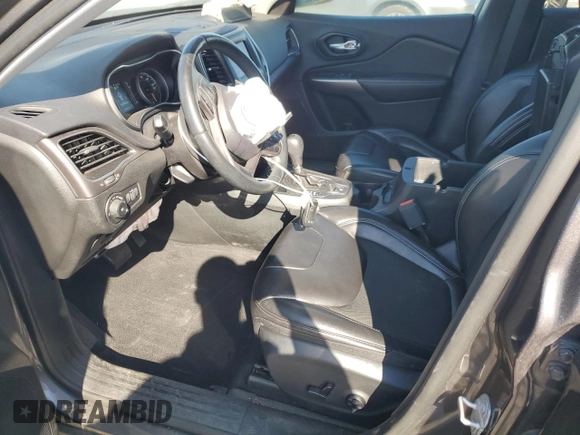 2019 Jeep Cherokee Latitude Plus with VIN 1C4PJLLB4KD316779, listed as a Copart auction lot 49505815 with 102,269 mi miles and Salvage Title. Bid and sale history available at carsss.com. Image 7.
