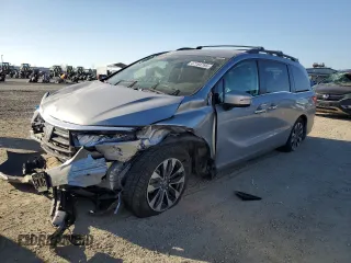 2022 Honda Odyssey EX-L z VIN 5FNRL6H79NB023210, wystawiony jako Copart lot #46365375 z przebiegiem Nie podano mil oraz Szkody całkowita. Historia ofert i sprzedaży dostępna na DreamBid. Obrazek 1.
