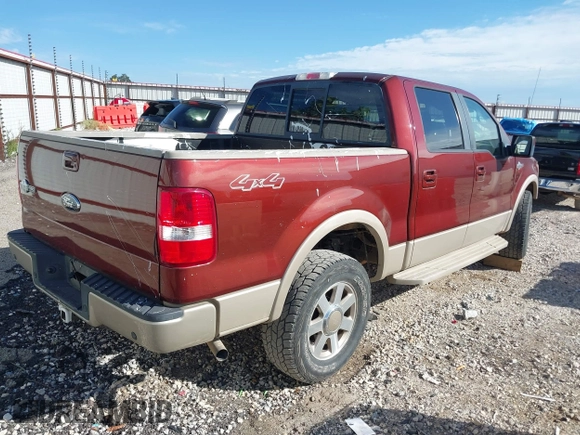 2007 Ford F-150 XLT with VIN 1FTPW14V67KC80451, listed as a IAAI auction lot 40445060 with 180,139 mi miles. Bid and sale history available at carsss.com. Image 4.