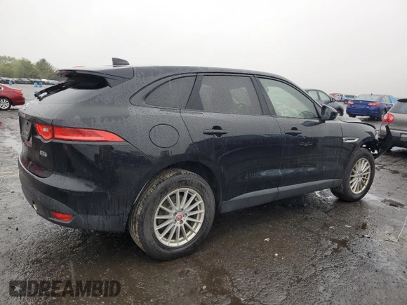 2017 Jaguar F-Pace 35t with VIN SADCS2BV0HA899402, listed as a Copart auction lot 72401724 with 215,624 mi miles and Salvage Title. Bid and sale history available at DreamBid. Image 3.
