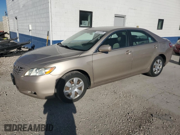 2009 Toyota Camry with VIN 4T1BE46K69U276615, listed as a Copart auction lot 54922205 with 179,507 mi miles and Salvage Title. Bid and sale history available at carsss.com. Image 1.