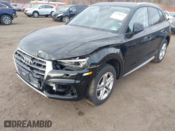 2018 Audi Q5 Premium with VIN WA1ANAFYXJ2173369, listed as a IAAI auction lot 41718714 with 60,578 mi miles and . Bid and sale history available at DreamBid. Image 6.