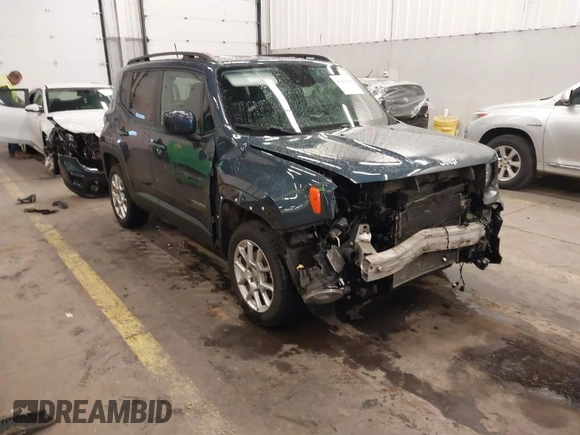 2021 Jeep Renegade Latitude with VIN ZACNJDB15MPM41197, listed as a IAAI auction lot 41473315 with 52,740 mi miles and . Bid and sale history available at DreamBid. Image 1.