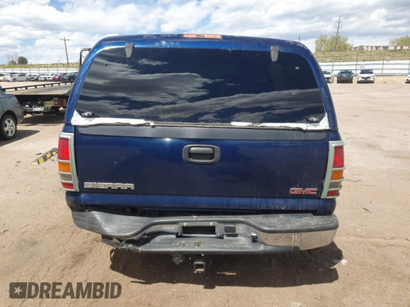 2002 GMC Sierra 1500 SLE z VIN 2GTEK19T721209455, wystawiony jako Copart lot #54008015 z przebiegiem 195 431 mil mil oraz Szkoda całkowita • Salvage title. Historia ofert i sprzedaży dostępna na DreamBid. Obrazek 6.
