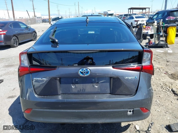 2022 Toyota Prius L Eco with VIN JTDKAMFU2N3172026, listed as a IAAI auction lot 41841090 with 49,011 mi miles. Bid and sale history available at carsss.com. Image 15.