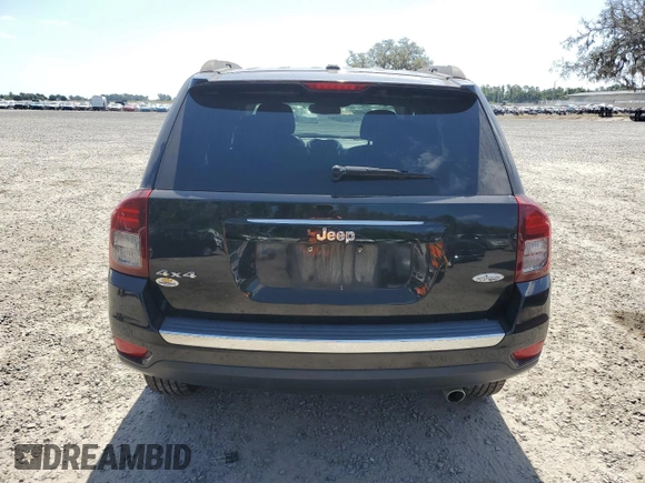2016 Jeep Compass High Altitude Edition with VIN 1C4NJDEB6GD697021, listed as a Copart auction lot 54332755 with 104,611 mi miles and Salvage Title. Bid and sale history available at carsss.com. Image 6.