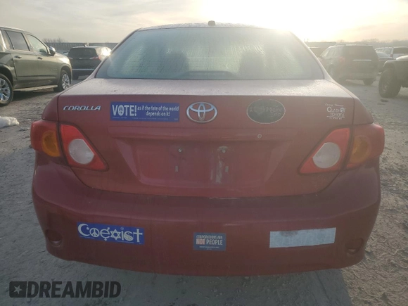 2010 Toyota Corolla with VIN 1NXBU4EEXAZ259111, listed as a Copart auction lot 48801635 with 174,199 mi miles and Salvage Title. Bid and sale history available at carsss.com. Image 6.