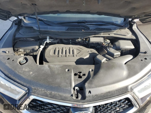 2017 Acura MDX Advance with VIN 5FRYD3H8XHB007018, listed as a Copart auction lot 45376275 with 116,938 mi miles and Salvage title. Bid and sale history available at DreamBid. Image 14.