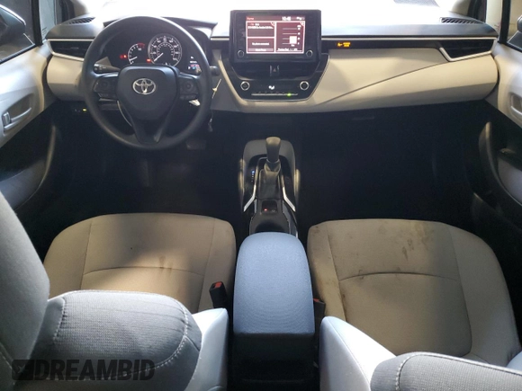 2022 Toyota Corolla LE with VIN 5YFEPMAE0NP391988, listed as a Copart auction lot 45218375 with 56,452 mi miles and Salvage Title. Bid and sale history available at DreamBid. Image 8.