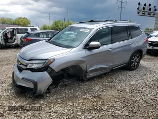 2022 Honda Pilot Touring 7-Passenger with VIN 5FNYF6H69NB019572, listed as a Copart auction lot 55446895 with 82,424 mi miles and Salvage title. Bid and sale history available at DreamBid. Image 1.