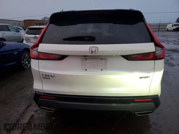 2024 Honda CR-V Sport with VIN 7FARS5H59RE027571, listed as a Copart auction lot 44840745 with 24,517 mi miles and Salvage Title. Bid and sale history available at DreamBid. Image 6.