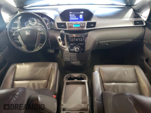 2013 Honda Odyssey EX-L with VIN 5FNRL5H65DB038237, listed as a Copart auction lot 52678845 with 173,027 mi miles and Salvage Title. Bid and sale history available at DreamBid. Image 8.