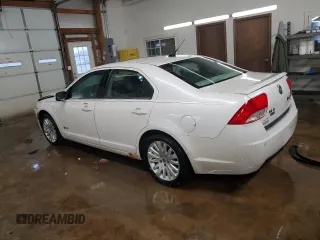 2010 Mercury Milan Hybrid with VIN 3MEDM0L39AR651185, listed as a Copart auction lot 86649294 with 185,357 mi miles and Salvage Title. Bid and sale history available at carsss.com. Image 2.