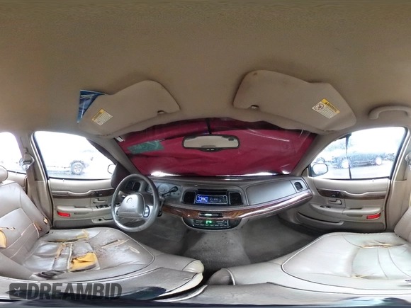 1999 Mercury Grand Marquis LS с VIN 2MEFM75W9XX701991, выставлен на аукционе Copart как лот 58388085 с пробегом 163 160 миль миль и Списание • Salvage title. История ставок и продаж доступна на DreamBid. Изображение 14.