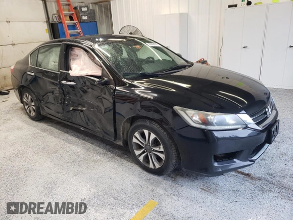 2013 Honda Accord LX z VIN 1HGCR2F30DA026132, wystawiony jako Copart lot #55663525 z przebiegiem 184 804 mil mil oraz Szkoda całkowita • Salvage title. Historia ofert i sprzedaży dostępna na DreamBid. Obrazek 4.