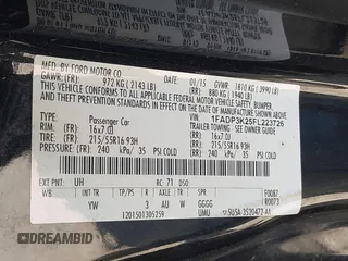 2015 Ford Focus SE with VIN 1FADP3K25FL223726, listed as a IAAI auction lot 42028526 with 43,047 mi miles. Bid and sale history available at carsss.com. Image 9.