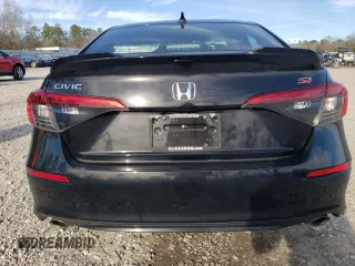 2024 Honda Civic Si with VIN 2HGFE1E50RH474577, listed as a Copart auction lot 46540795 with 9,128 mi miles and Non repairable. Bid and sale history available at DreamBid. Image 6.