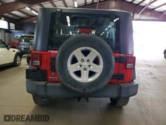2010 Jeep Wrangler Sport with VIN 1J4AA2D14AL185552, listed as a Copart auction lot 54823975 with 148,999 mi miles and Clean Title. Bid and sale history available at carsss.com. Image 6.