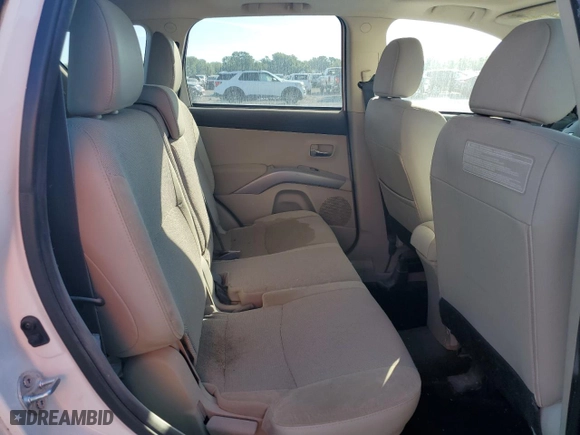 2011 Mitsubishi Outlander SE with VIN JA4AS3AW4BU017490, listed as a Copart auction lot 55404334 with 168,345 mi miles and Clean Title. Bid and sale history available at carsss.com. Image 10.