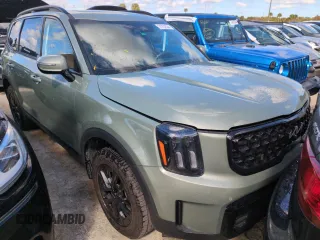 2024 Kia Telluride SX X-Pro z VIN 5XYP5DGC0RG468678, wystawiony jako Copart lot #74752534 z przebiegiem 14 761 mil mil oraz Nie do naprawy • Non repairable. Historia ofert i sprzedaży dostępna na DreamBid. Obrazek 4.