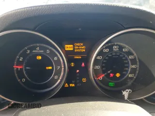 2007 Acura MDX with VIN 2HNYD28247H519075, listed as a Copart auction lot 42725515 with 198,606 mi miles and Salvage Title. Bid and sale history available at carsss.com. Image 9.