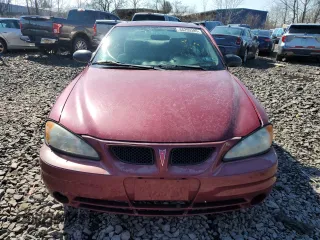 2004 Pontiac Grand Am SE1 with VIN 1G2NF52E24M655077, listed as a Copart auction lot 46259385 with 104,096 mi miles and Salvage Title. Bid and sale history available at carsss.com. Image 5.