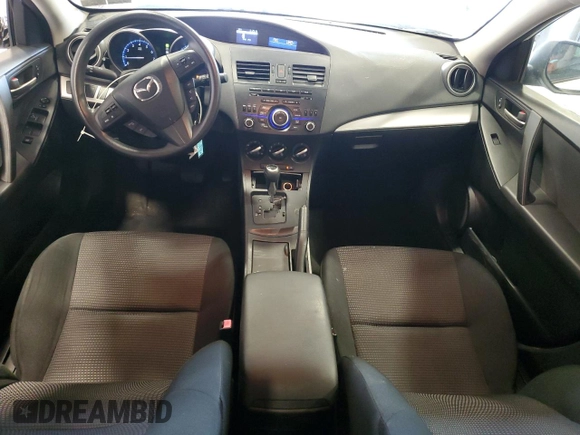 2013 Mazda 3 i Sport with VIN JM1BL1UP9D1832854, listed as a Copart auction lot 64844695 with 83,381 mi miles and Salvage title. Bid and sale history available at DreamBid. Image 8.