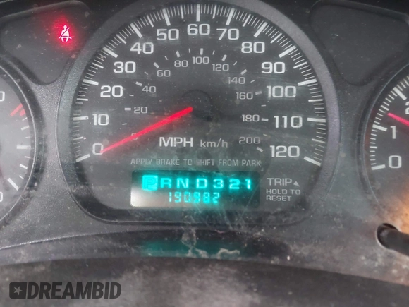 2003 Chevrolet Monte Carlo LS with VIN 2G1WW12E339406400, listed as a IAAI auction lot 41482814 with 190,982 mi miles. Bid and sale history available at carsss.com. Image 7.