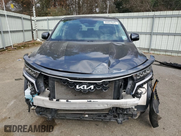 2023 Kia Sorento LX with VIN 5XYRG4LC8PG243107, listed as a Copart auction lot 44451625 with 42,256 mi miles and Salvage Title. Bid and sale history available at DreamBid. Image 5.