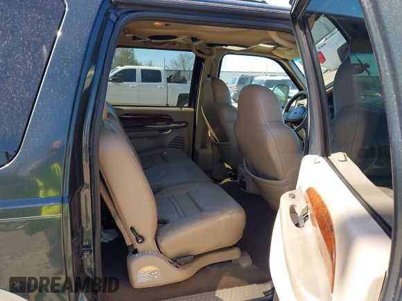 2001 Ford Excursion Limited z VIN 1FMNU42L81EC18793, wystawiony jako IAAI lot #41874483 z przebiegiem 182 967 mil mil oraz . Historia ofert i sprzedaży dostępna na DreamBid. Obrazek 8.