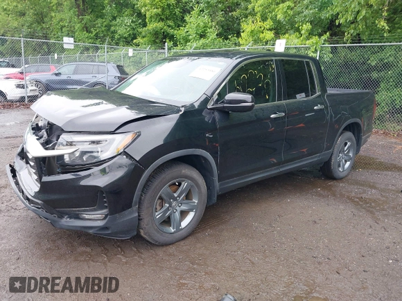2021 Honda Ridgeline RTL-E with VIN 5FPYK3F75MB015370, listed as a IAAI auction lot 42253586 with 84,188 mi miles and . Bid and sale history available at DreamBid. Image 17.