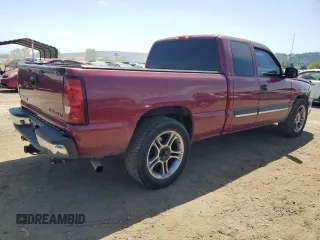 2004 Chevrolet Silverado 1500 Work Truck with VIN 2GCEC19V941290590, listed as a Copart auction lot 53563285 with 198,578 mi miles and Salvage Title. Bid and sale history available at carsss.com. Image 3.