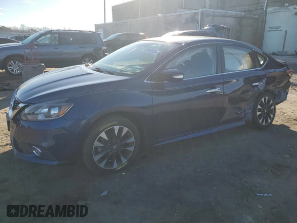2019 Nissan Sentra SR with VIN 3N1AB7AP4KY399686, listed as a Copart auction lot 86449224 with 35,101 mi miles and Salvage Title. Bid and sale history available at carsss.com. Image 1.