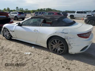 2019 Maserati GranTurismo Convertible Sport with VIN ZAM45VMA0K0318444, listed as a Copart auction lot 67703644 with 0 mi miles and Non Repairable. Bid and sale history available at carsss.com. Image 2.