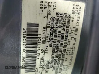 2012 Nissan Versa S with VIN 3N1BC1CPXCL360725, listed as a Copart auction lot 49407865 with 134,875 mi miles and Salvage Title. Bid and sale history available at carsss.com. Image 12.